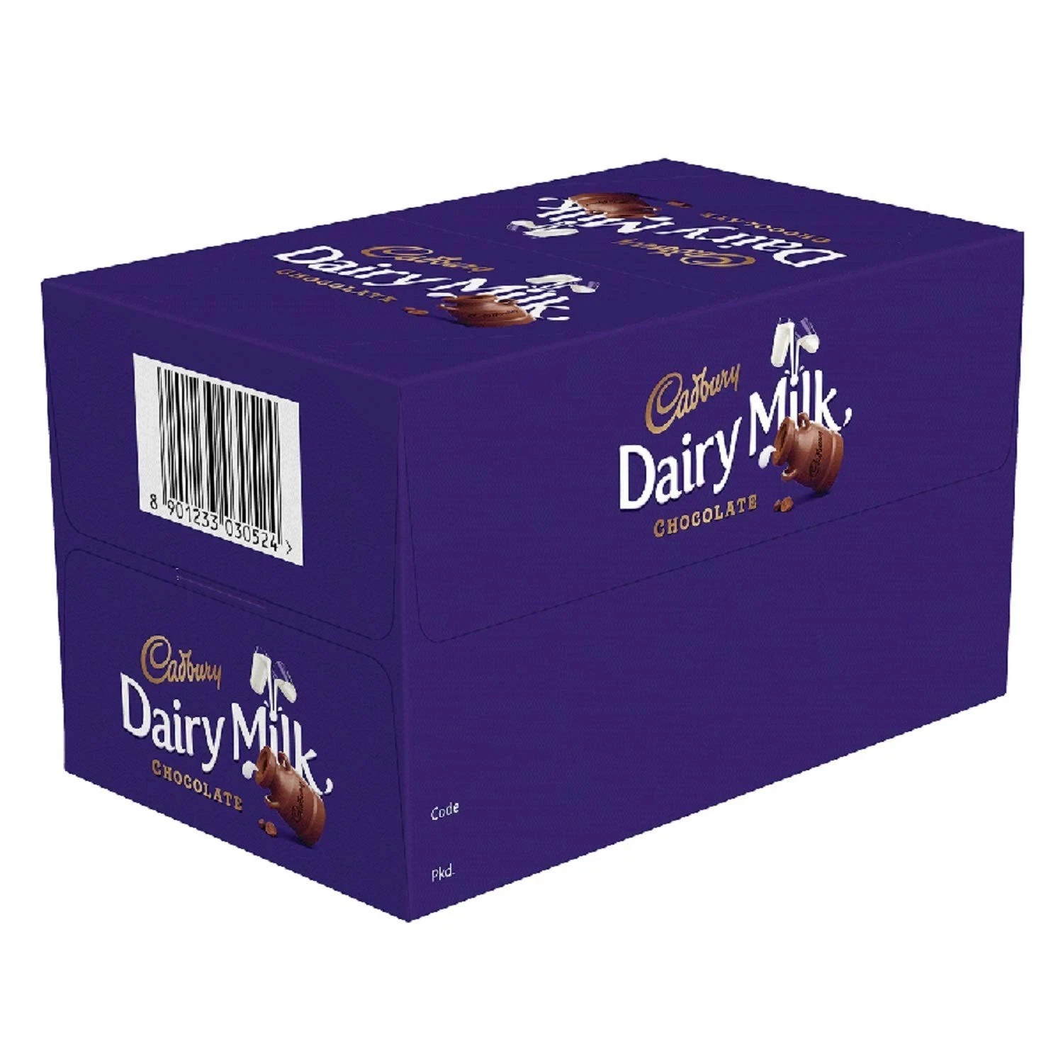 Cadbury Dairy Milk Chocolate, 6.3gram (Pack of 72) free ship