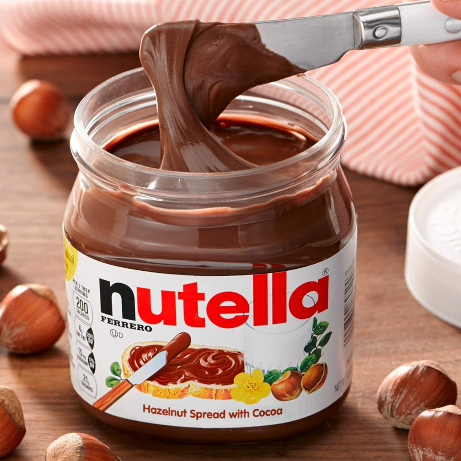 Chocolate Hazelnut Spread, 35.2 Ounce, Pack of 6