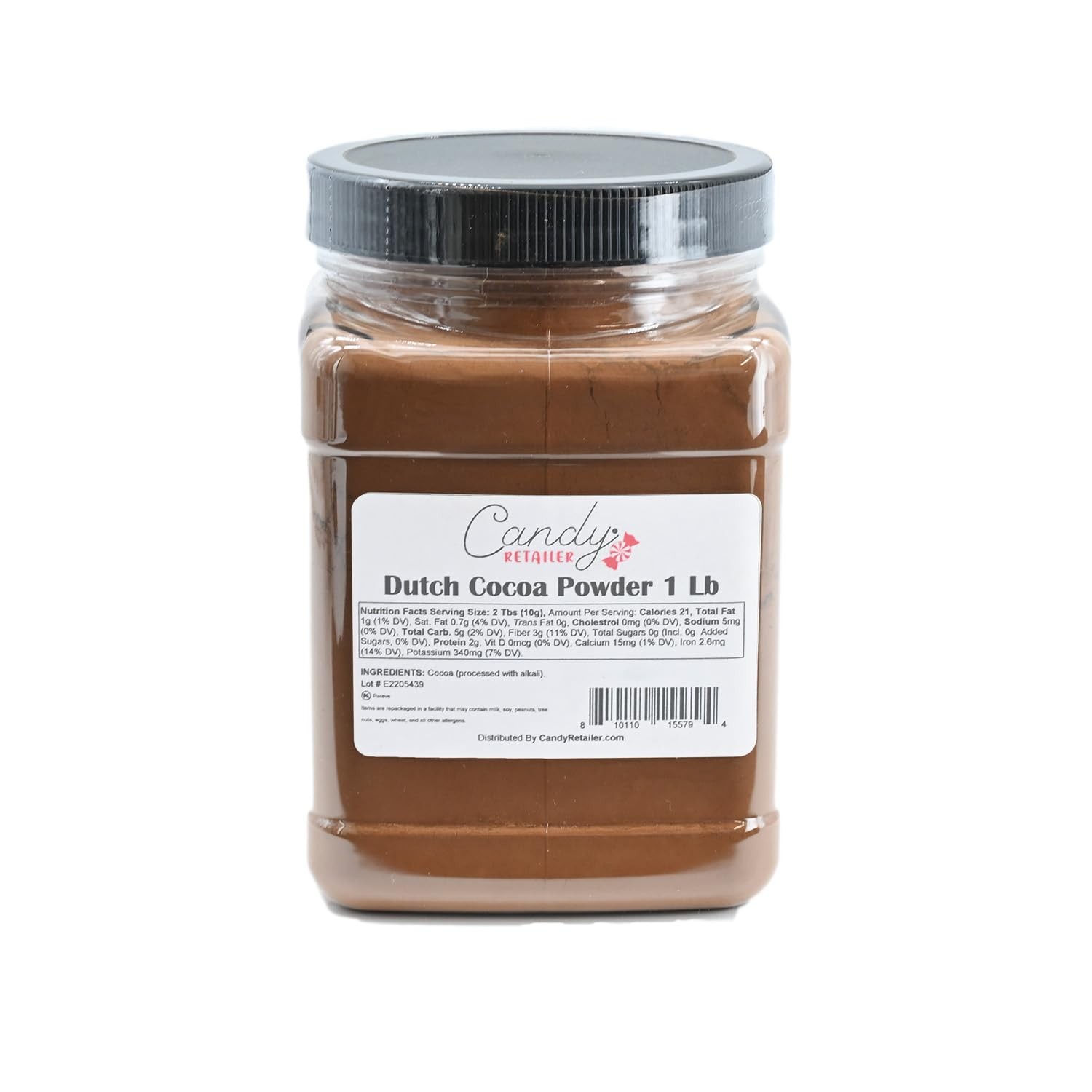Candy Retailer Cocoa Powder (Dutch, 1 Lb)