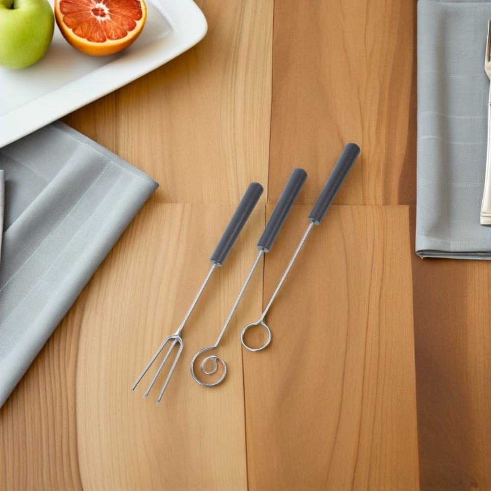 5PCS Culinary Decorating Spoon Set – Chef Art Pencil Tools – Stainless Steel