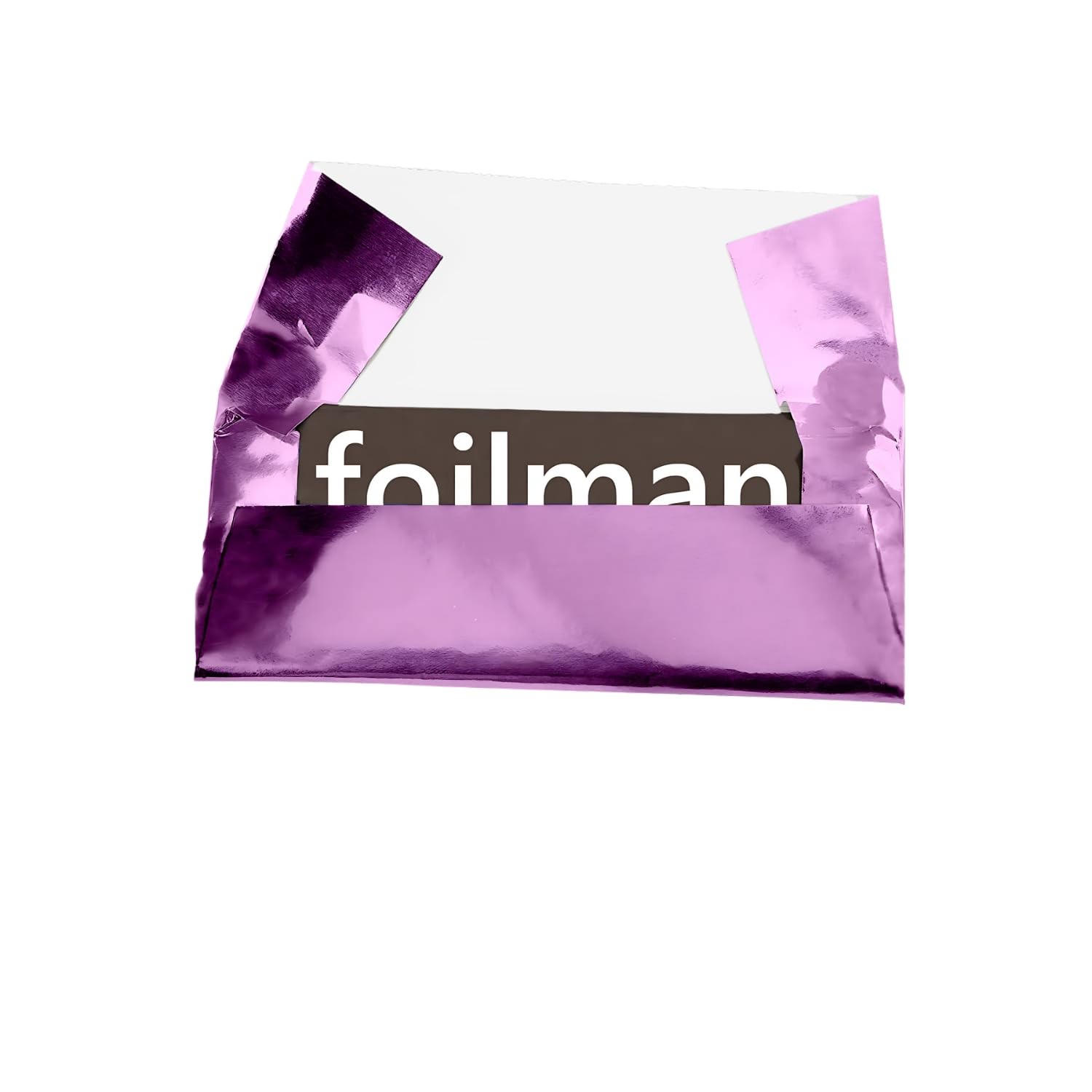 Foil Wrapper “LAVENDER” 6″ X 7.5″ For 1.55Oz Chocolate Bar Over Wrap 100 pack
