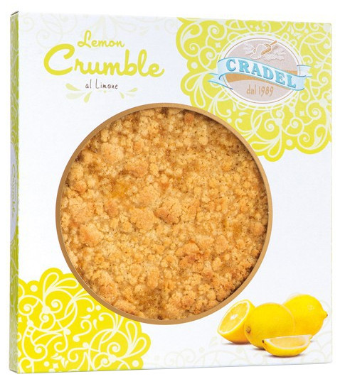 Cradel Lemon Crumble Pie (Tart) – 3-Pack, 350g Each – Kosher – Imported