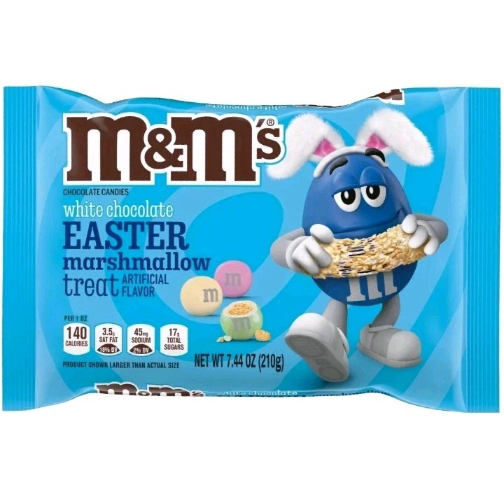 M&M’s 7.44 oz. EASTER MARSHMALLOW TREAT White Chocolate Candies ** BB 09/2026 **