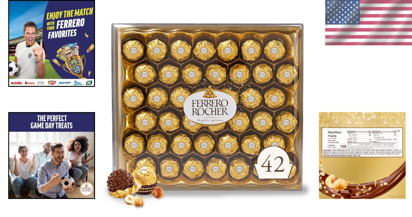 42-Count Hazelnut Milk Chocolate Gift Box – Kosher Certified Treats