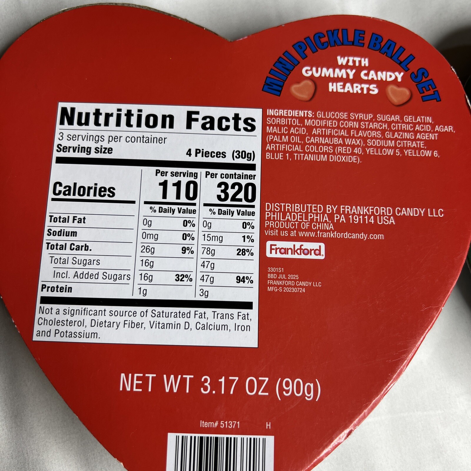Lot Of 2 Frankford Best Pickleball Partner Shoot Your Shot Cornhole Valentines