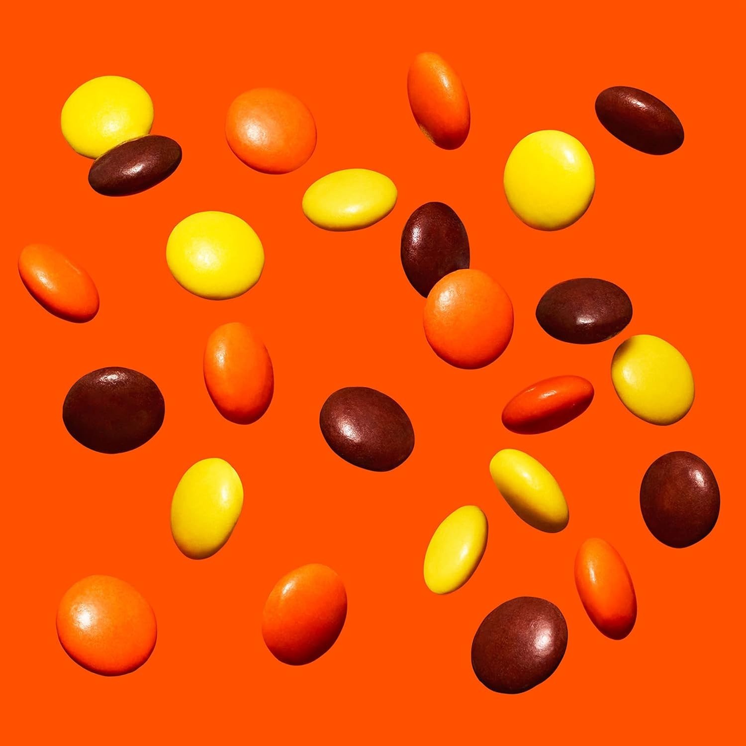 REESE’S PIECES Peanut Butter Candy in a Crunchy Shell, 48 oz Bulk Bag