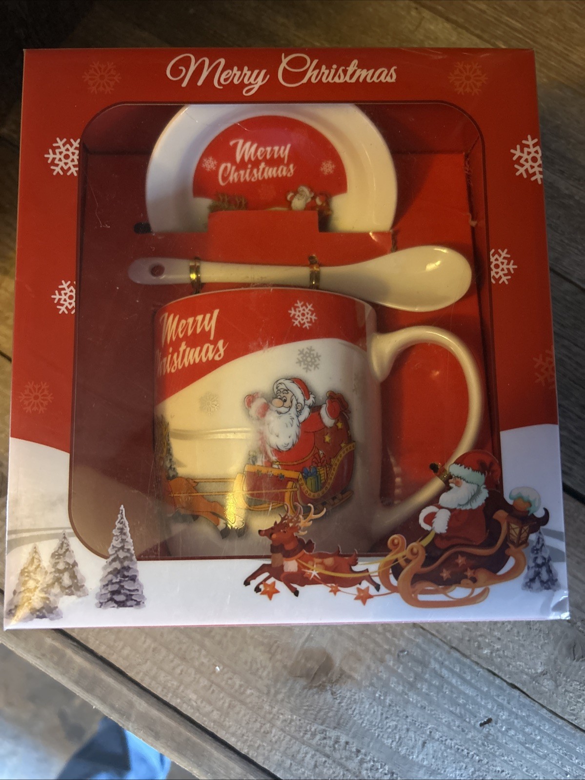 Christmas Hoy Chocolate Set In Box