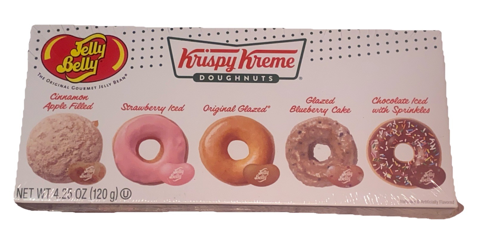 Jelly Belly Krispy Kreme Boxed Gift Box Novelty Easter Basket Fun Candy Gift