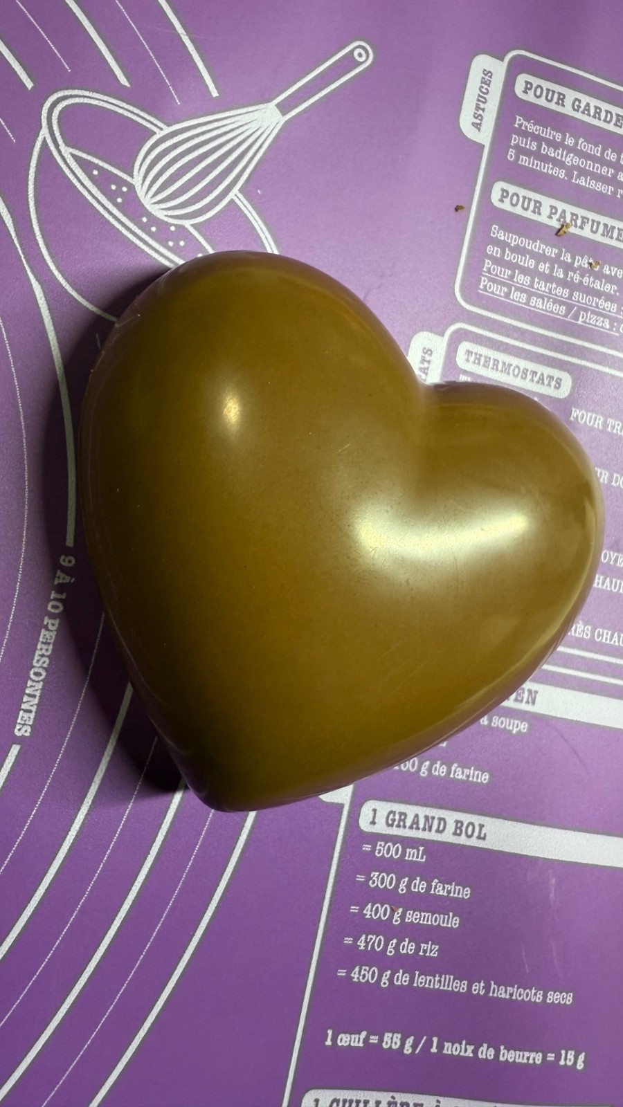 Handmade 3D Heart Milk Chocolate Bar Artisan Belgian Callebaut Gift Unique 100g.
