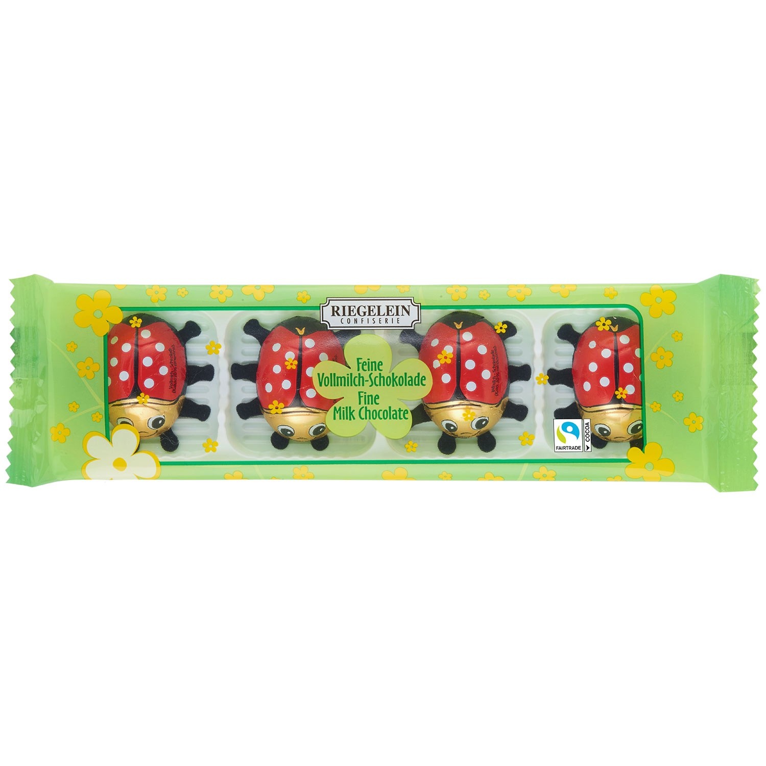 Riegelein EASTER Chocolate Lucky Ladybugs 1 ct./ 50g FREE SHIPPING