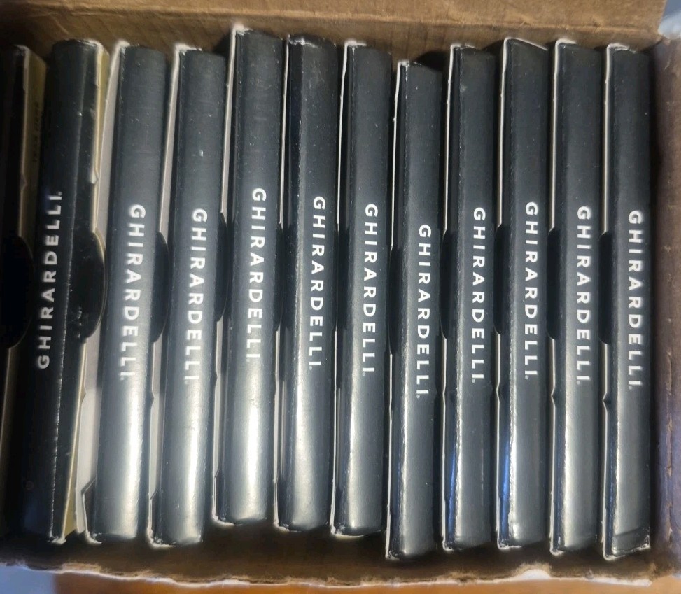 ghirardelli chocolate bars 100% ~ box of 12
