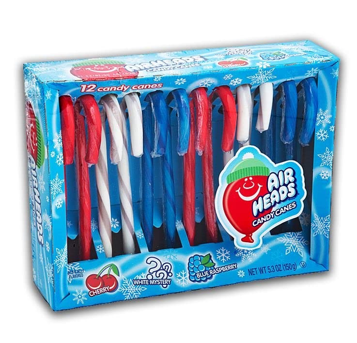 Airheads 3 Flavor Candy Canes – 5.3 oz