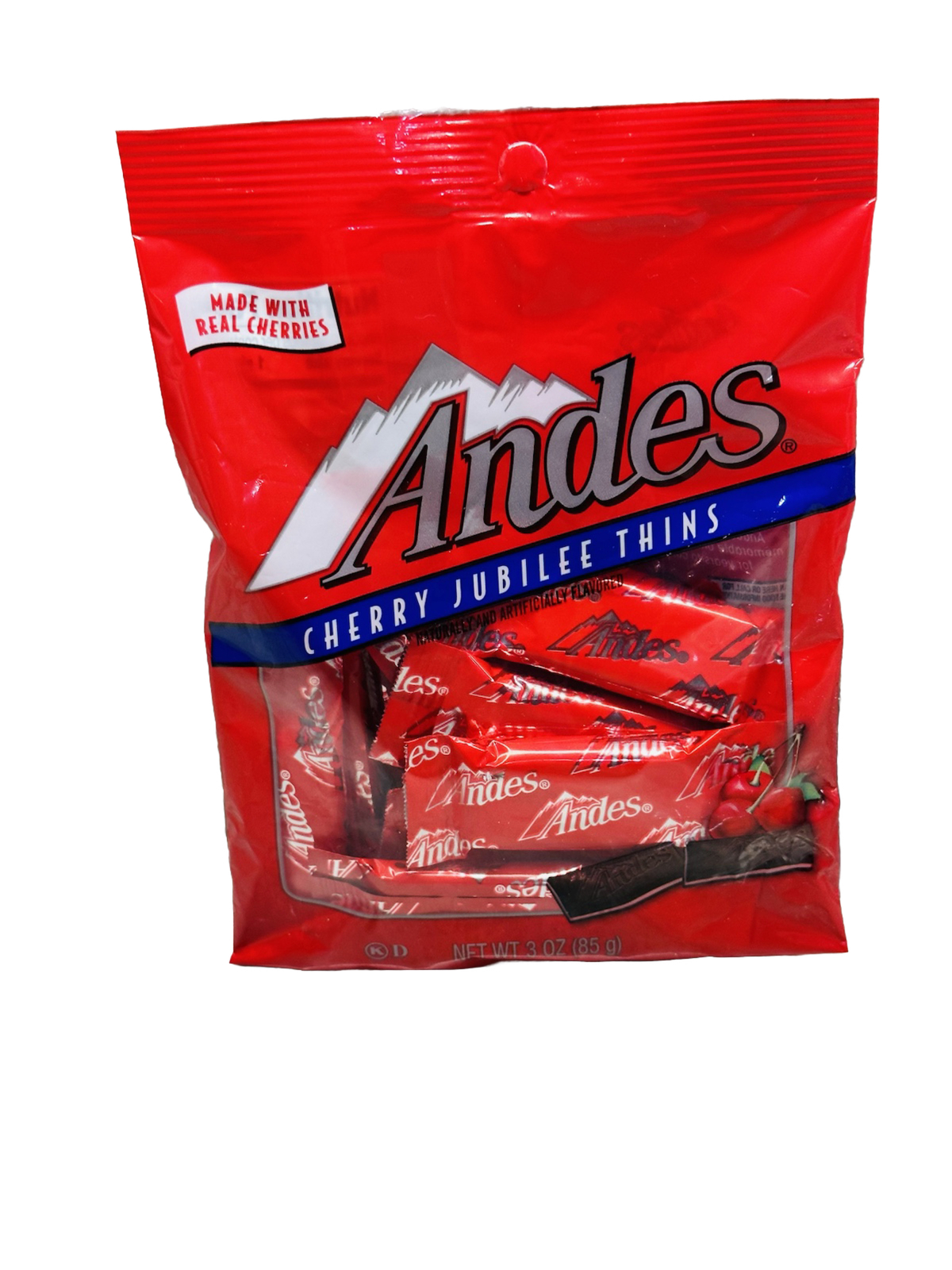Andes Cherry Jubilee Thins Chocolate Candy ~Made with Real Cherries~