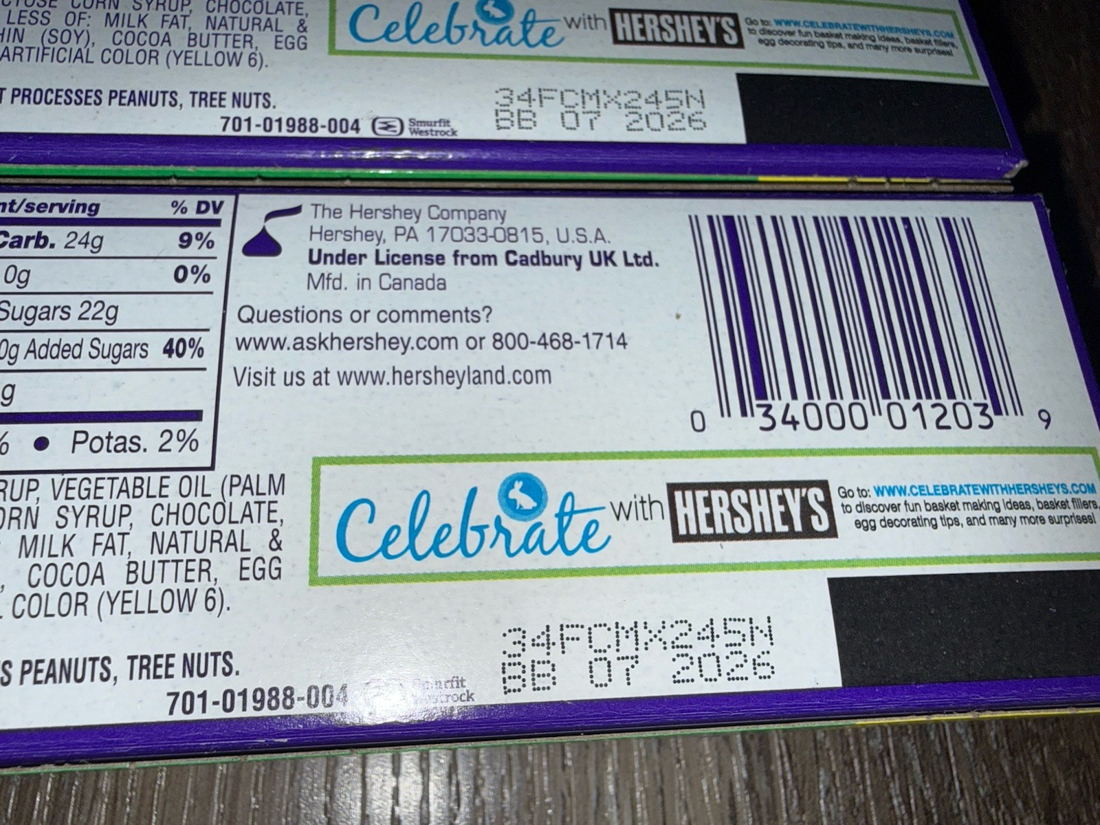 Cadbury ~ Creme Eggs Milk Chocolate 2-Boxes 6 oz Each 10-Eggs Easter ~ 07/2026