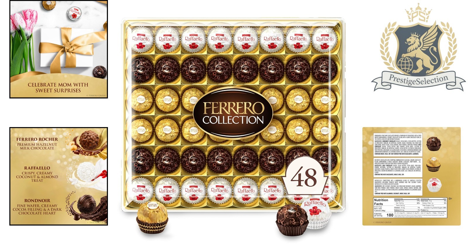 Celebrate Special Occasions with Assorted 48 Count Chocolates – Ferrero Gift Box