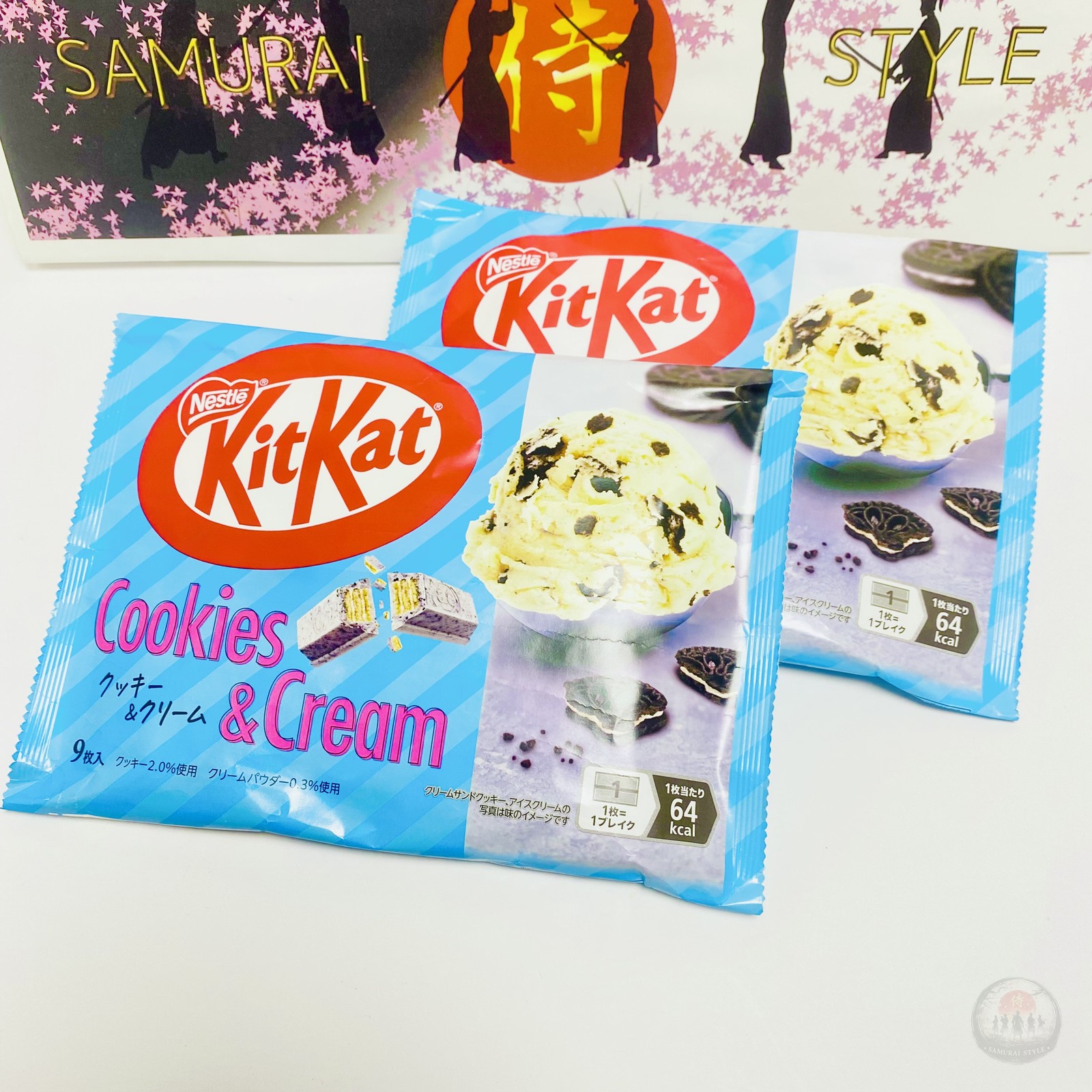 KitKat Japan Cookies & Cream Flavor 2-Pack 18 Bars Seasonal Limited Edition