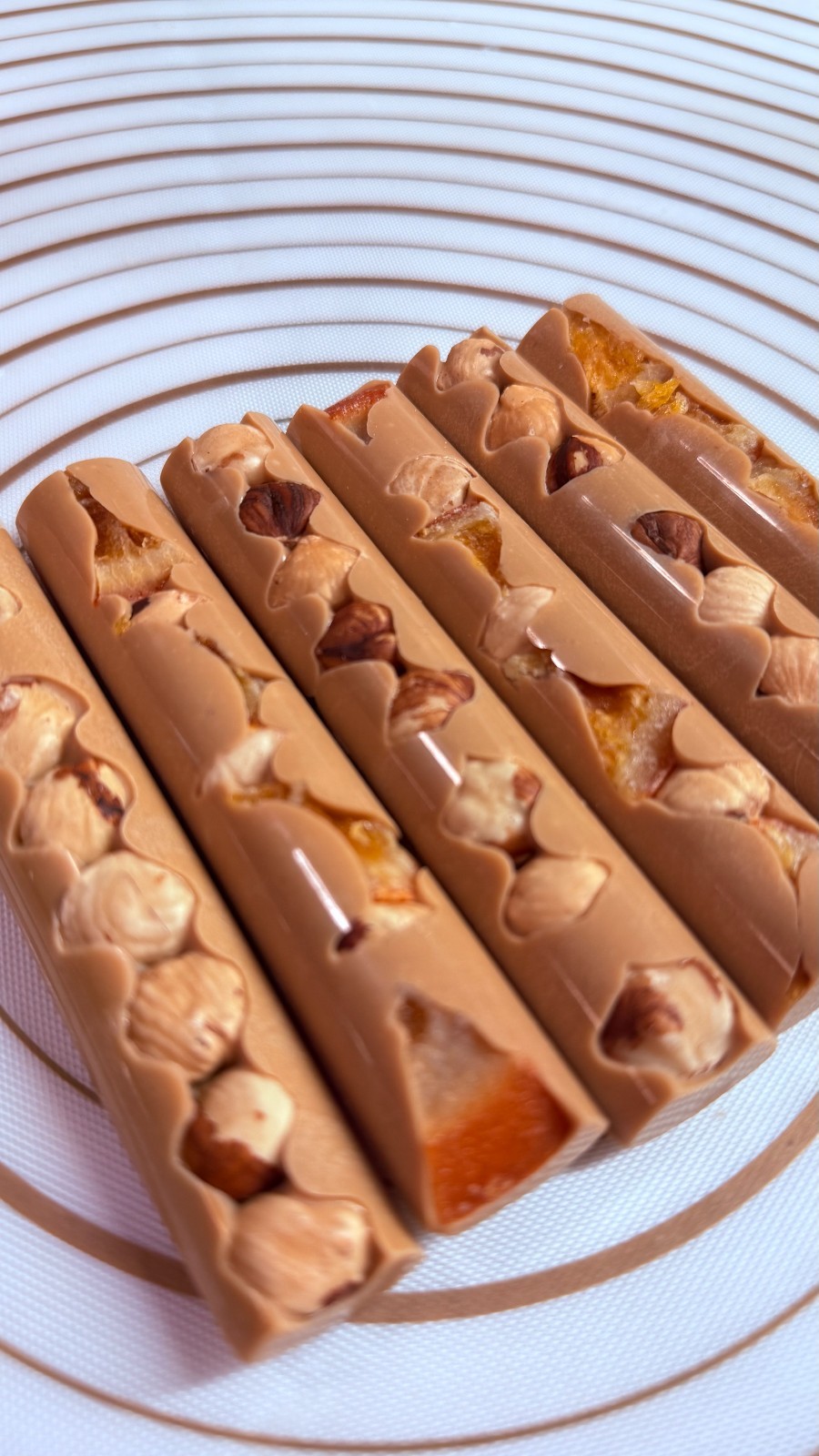 Gold Caramel Chocolate Sticks Nut & Fruit taste Orange Hazelnut elegant Gift.
