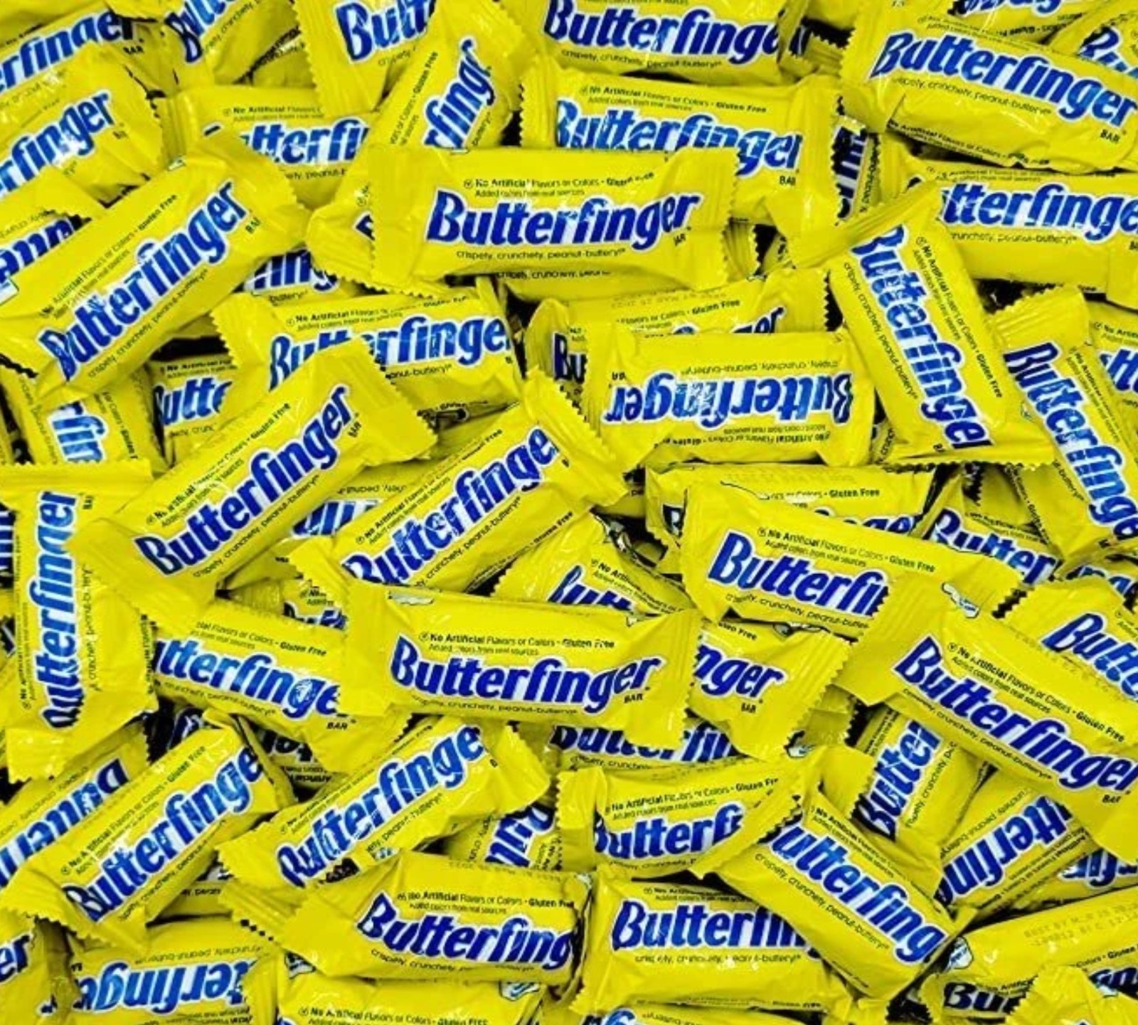 ButterFinger PEANUT BUTTERY CHOCOLATE SNACK SIZE, Individually Wrapped BULK BAG!