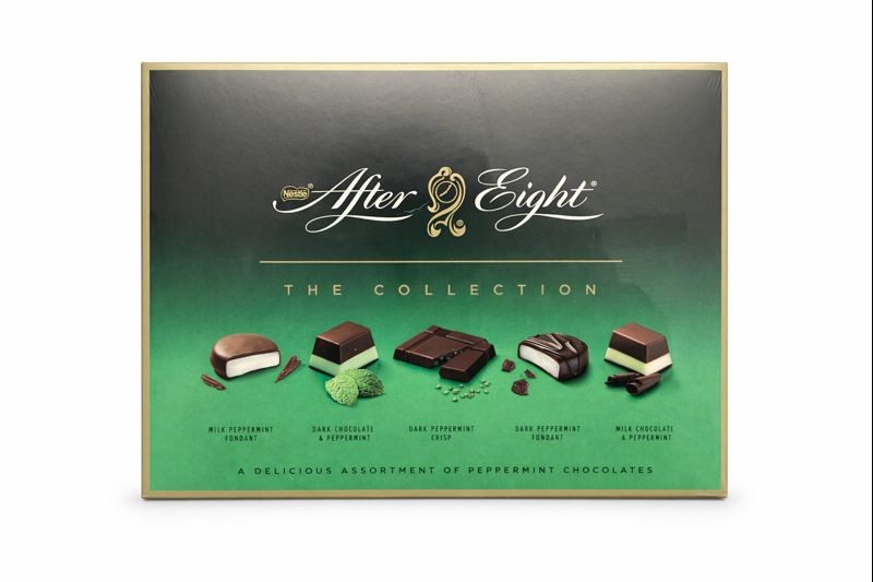 After Eight The Collection Peppermint Chocolates Gift Box Mint Exp 07/2026