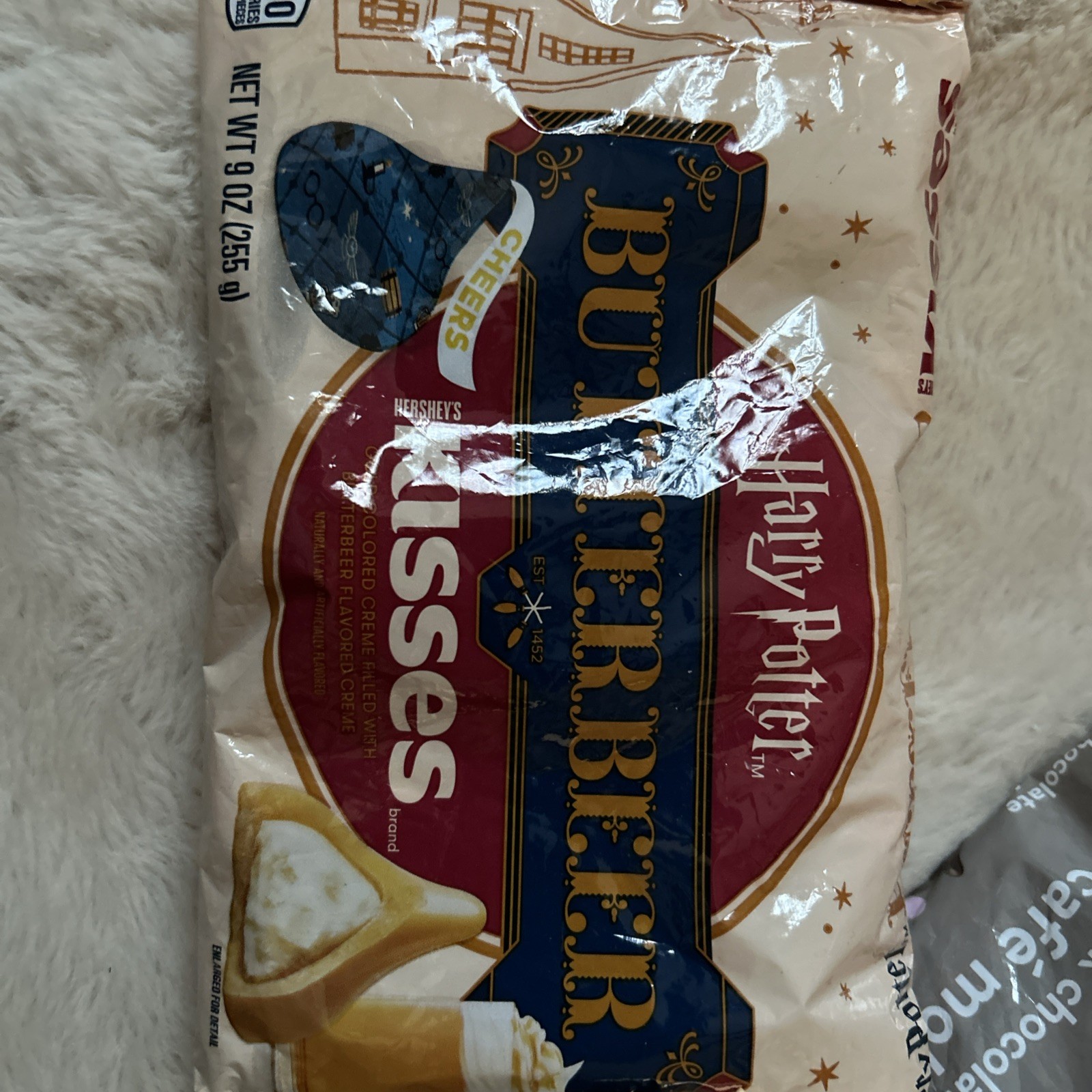 7 Bags Hershey Kisses Hugs Brownie Sprinkles Candy Cane Cafe Moka Butterbeer Elf