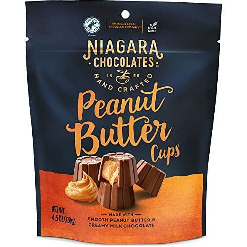 Niagara Chocolates Milk Chocolate Peanut Butter Cups 4.5 oz bags ( Case Pack of