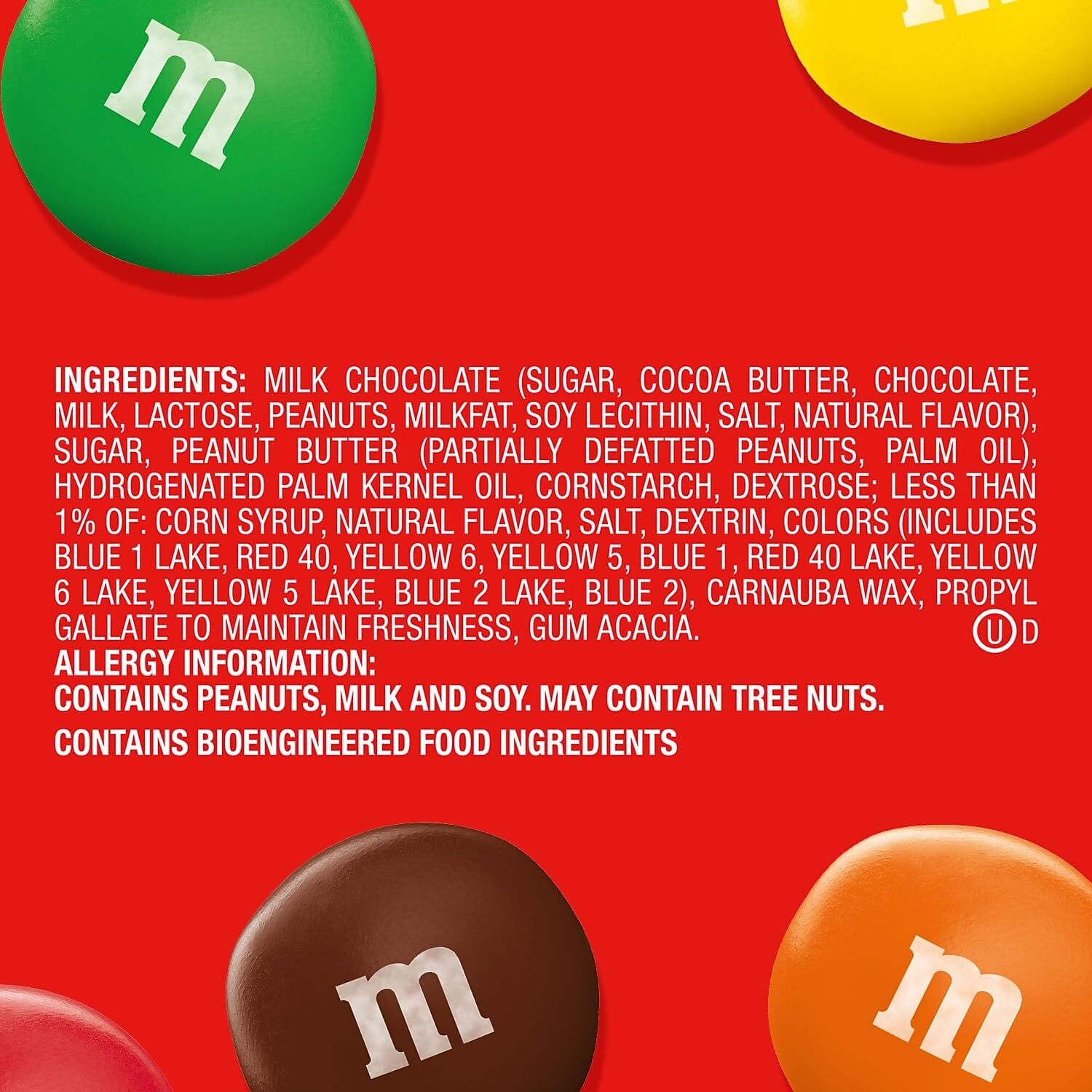 M&M’s Peanut Butter Chocolate Candy, 55 Oz,, ()