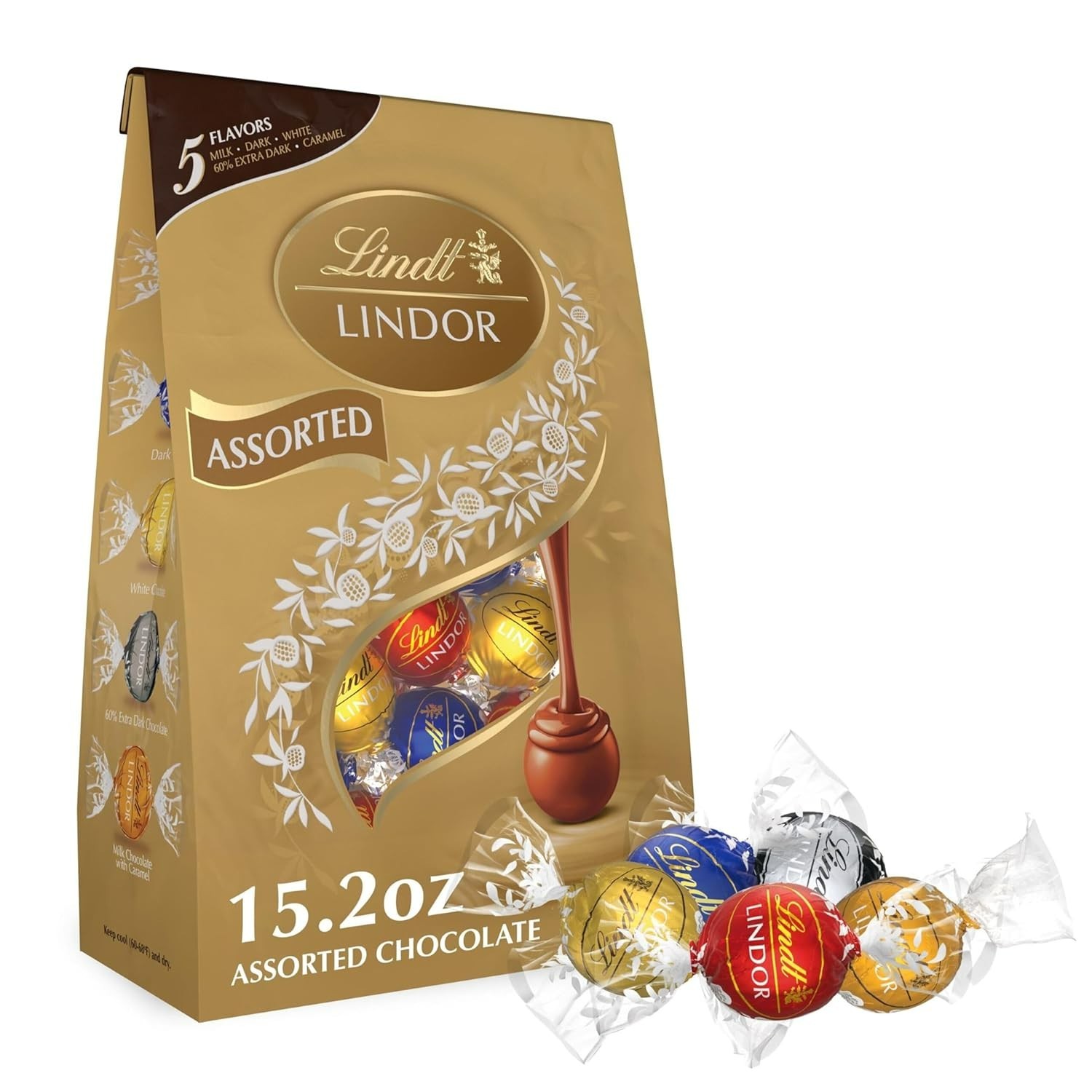 Decadent Assorted Chocolate Truffles, 15.2 oz – Perfect for Sharing & Gifting