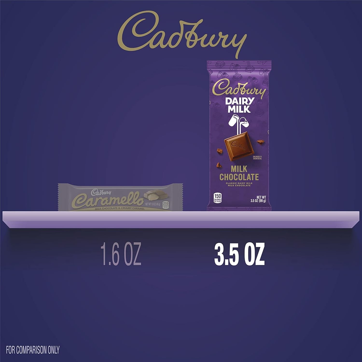 Deliciously Rich DAIRY MILK Milk Chocolate Bars – 3.5 oz x 14 Count Bulk Pack