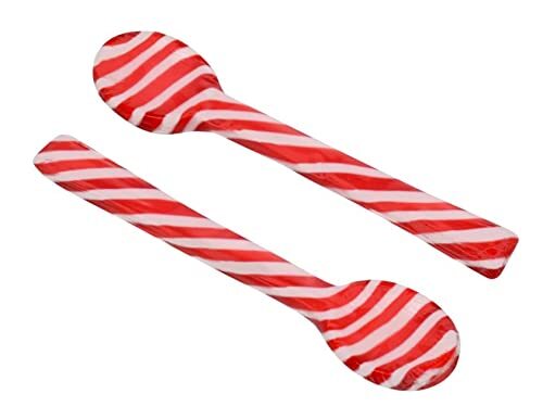 PALMER PEPPERMINT CANDY CANE SPOON-SHOT GLASS PAIR BULK VALUE PRICE LIMITED NOW!