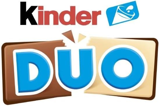 4x boxes Kinder Duo Cookies 150g Total 600g / 1.32 lbs