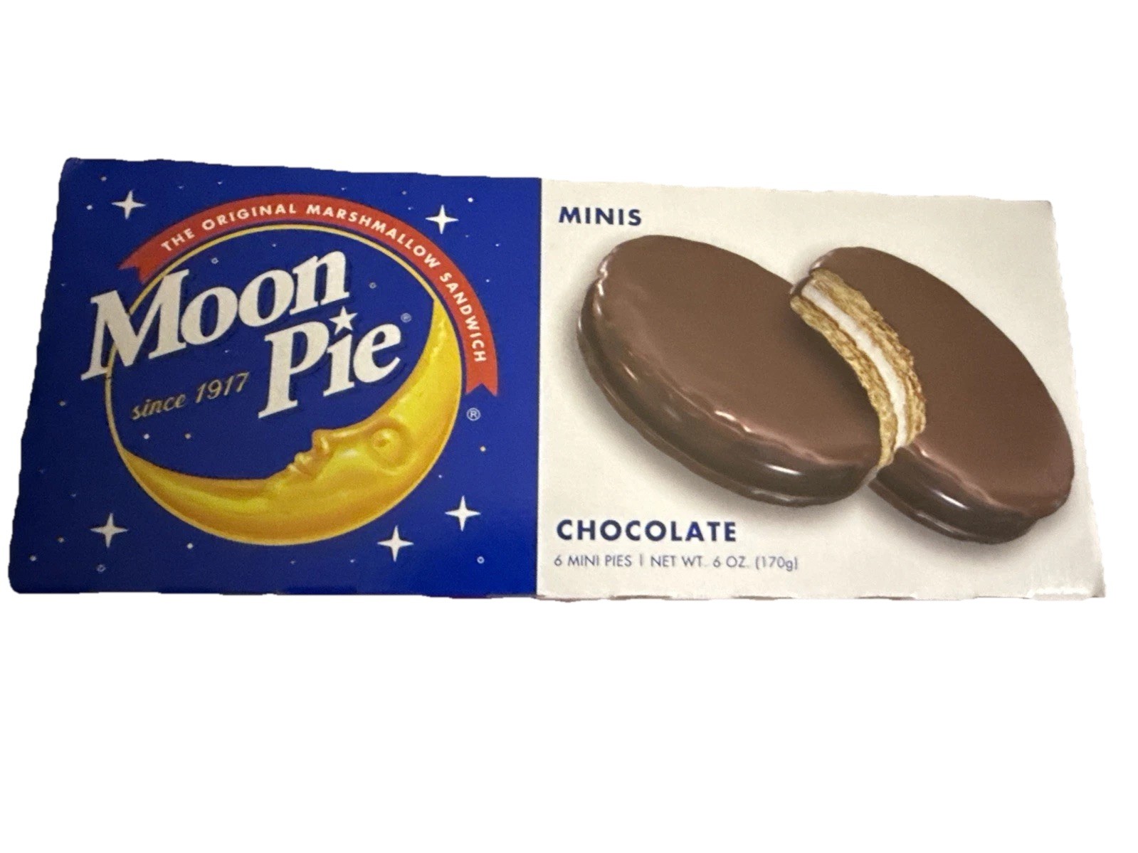 The Original Marshmallow Sandwich Minis Moon Pie Chocolate 12ct, 12oz