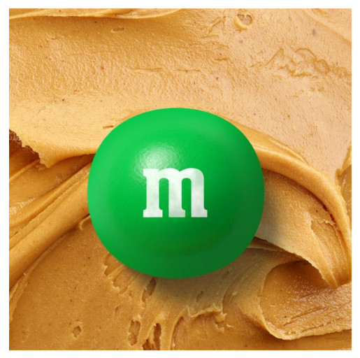M&M’S, Peanut Butter Milk Chocolate Candies, Family Size Bag, 345g