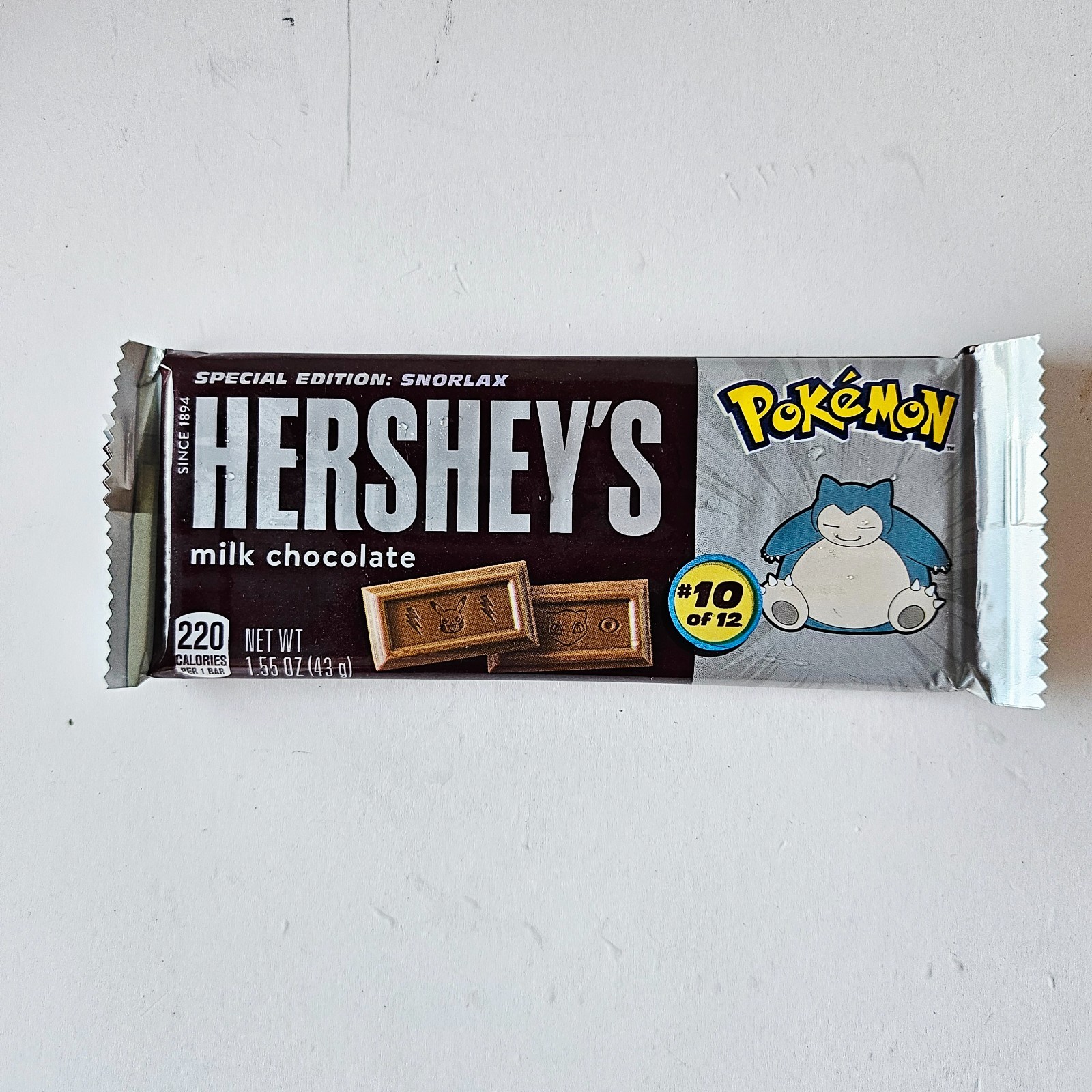 HERSHEY’S POKEMON COLLAB CANDY BAR CATCH EM ALL CHOOSE YOUR CHARACTER NEW!