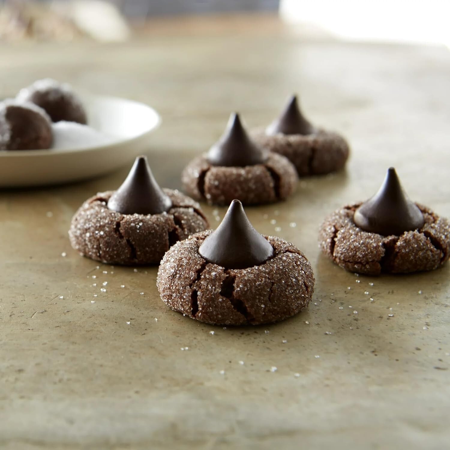 HERSHEY’S Kisses Special Dark, Mildly Sweet Chocolate Bulk Candy (2 Pound Bag)