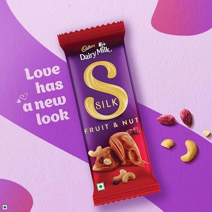 Cadbury Dairy Milk Silk Fruit And Nut Chocolate Bar, 137 Gm (Pack Of 3)