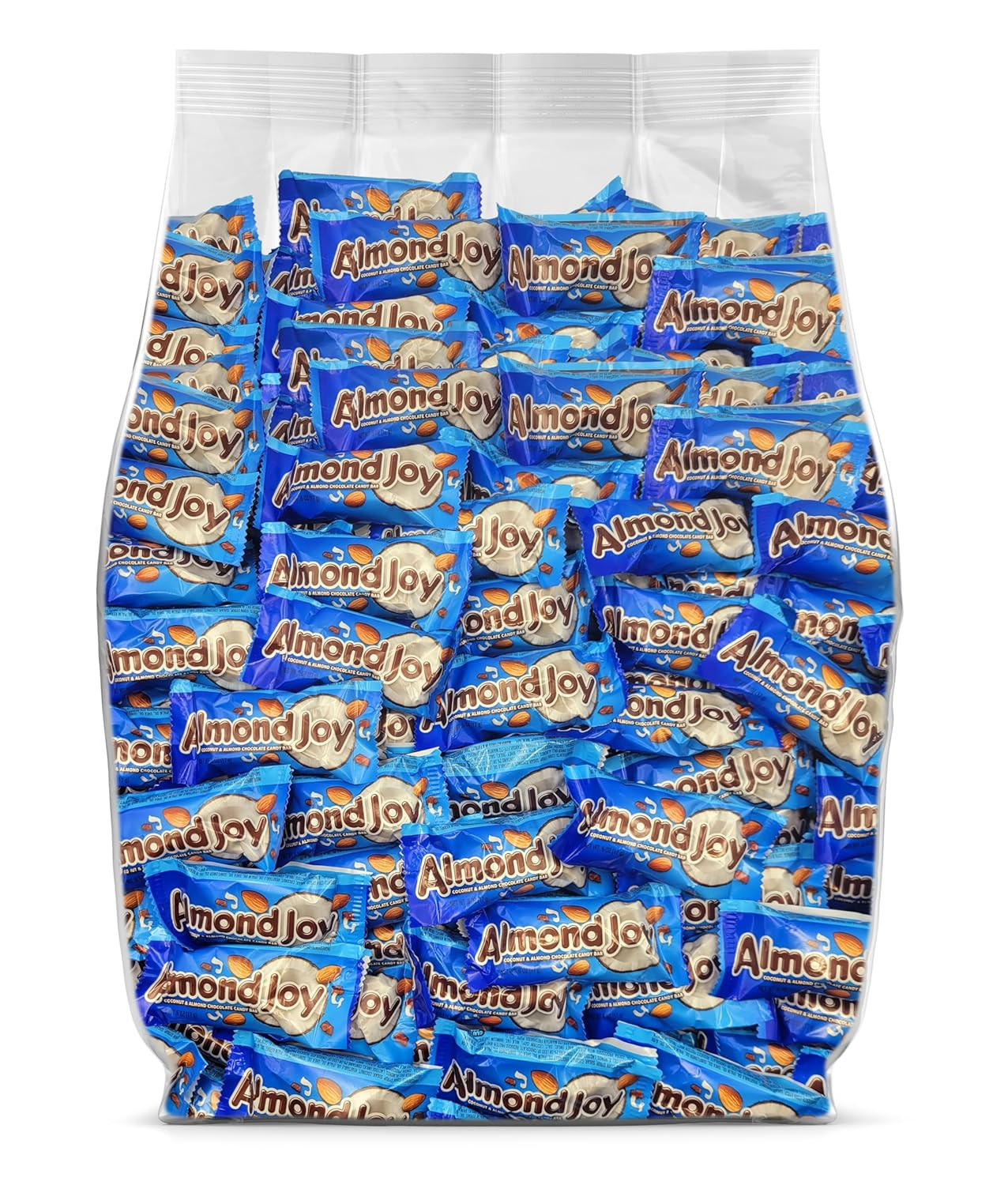 Almondjoy Candy Bars Bulk Fun Size Candy – 50 Snack Size Almondjoys Chocolate Ca