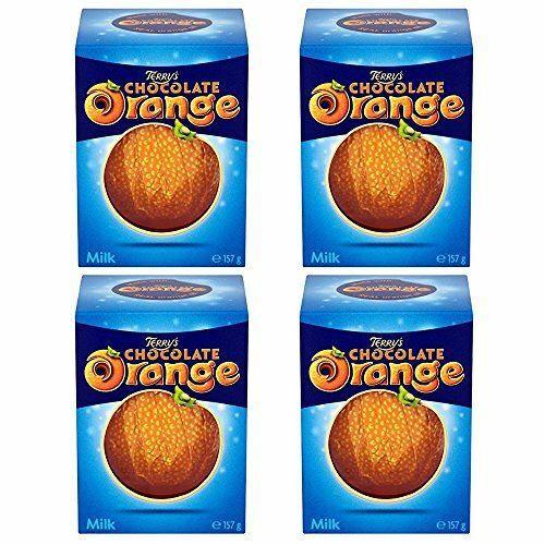 4-Pack Original Terrys Chocolate Orange Milk Chocolate Box Imported From The UK