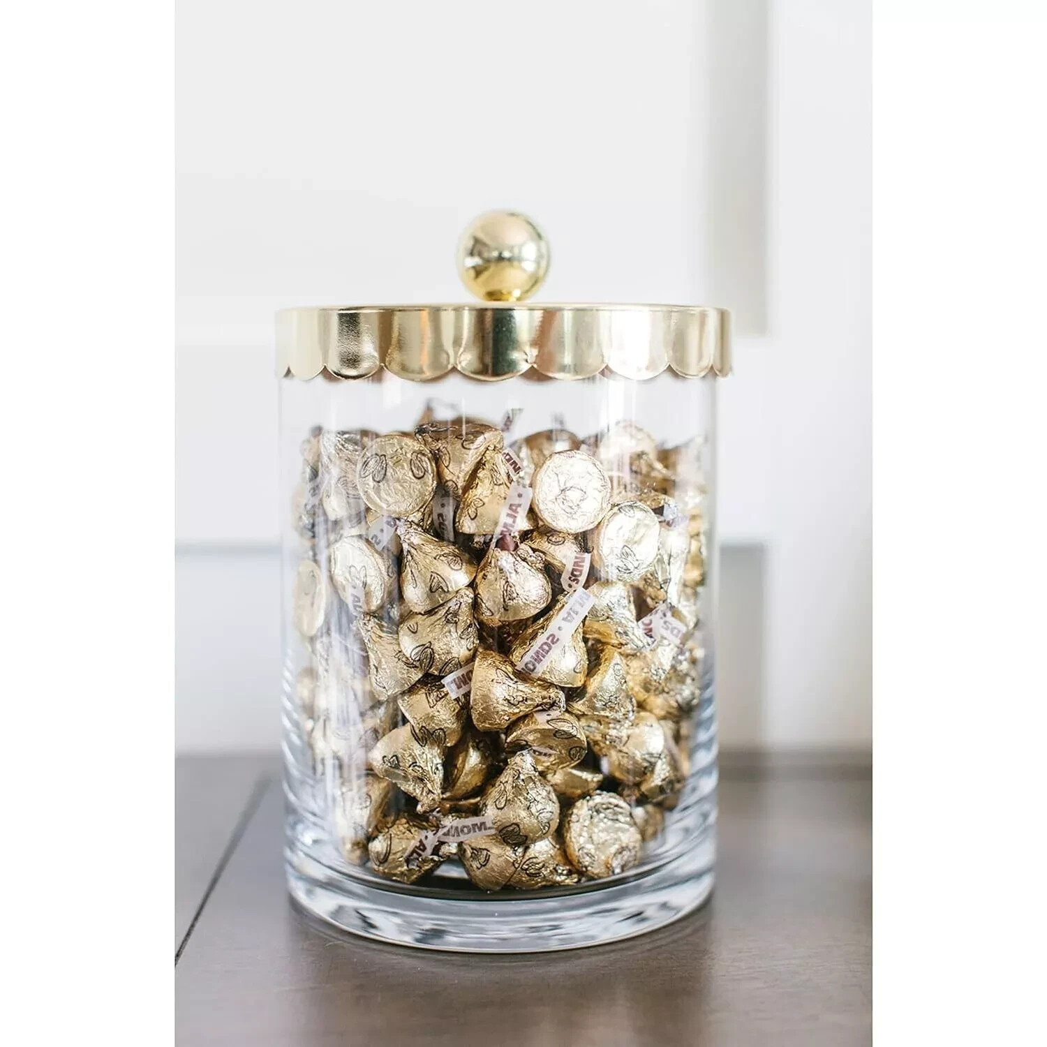 HERSHEY’S Kisses Milk Chocolate With Almonds, Bulk & Delicious Candy (5 Pounds)