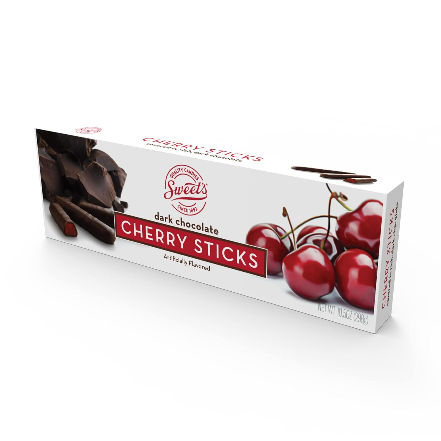 Dark Chocolate Cherry Sticks – Gourmet Chocolate Covered Sticks, Chocolate Fruit