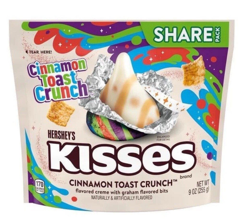 Hershey’s Kisses Cinnamon Toast Crunch Edition! BB 03/2026