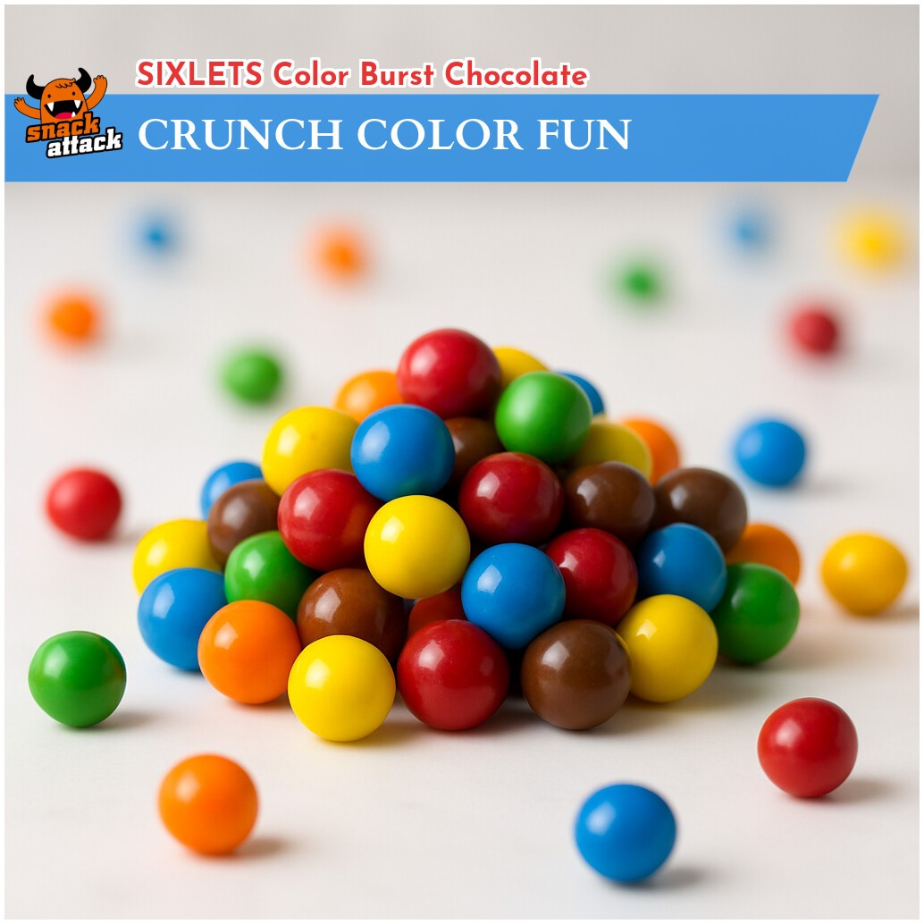 SIXLETS ASSORTED ~ Colorful Flavor Burst ~ 10LB – 160OZ ~ SHIPS FREE