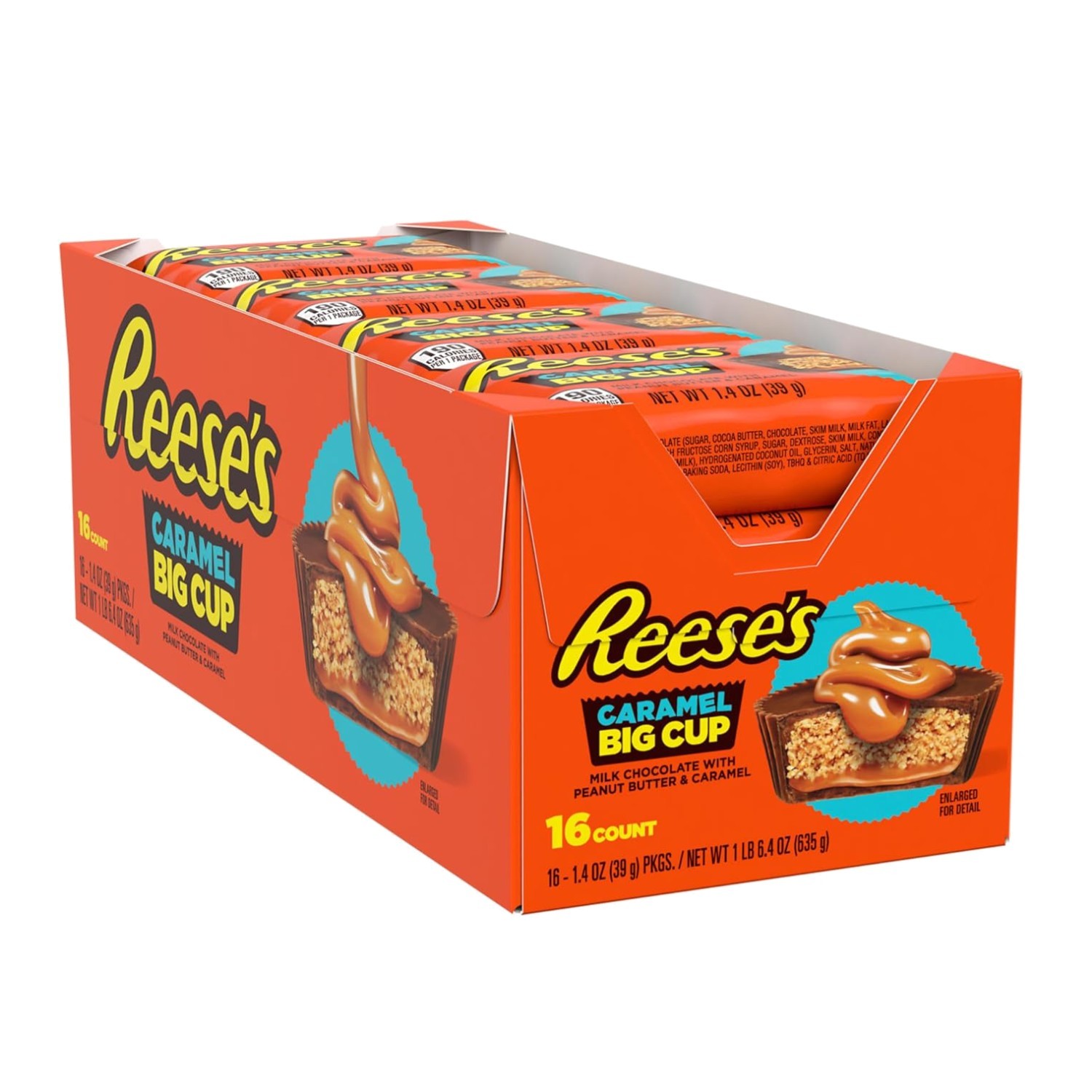 Bulk Box Caramel Milk Chocolate Peanut Butter Cups