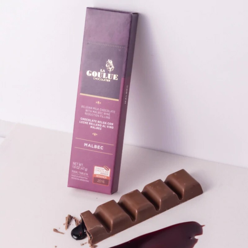 6 Chocolate Bars + 4 Chocolate Tablets + Malbec Joven Jean Rivier