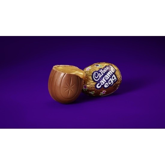 Cadbury Caramel Eggs Easter Basket Candy Milk Chocolate Treats 4.8 Oz Pack