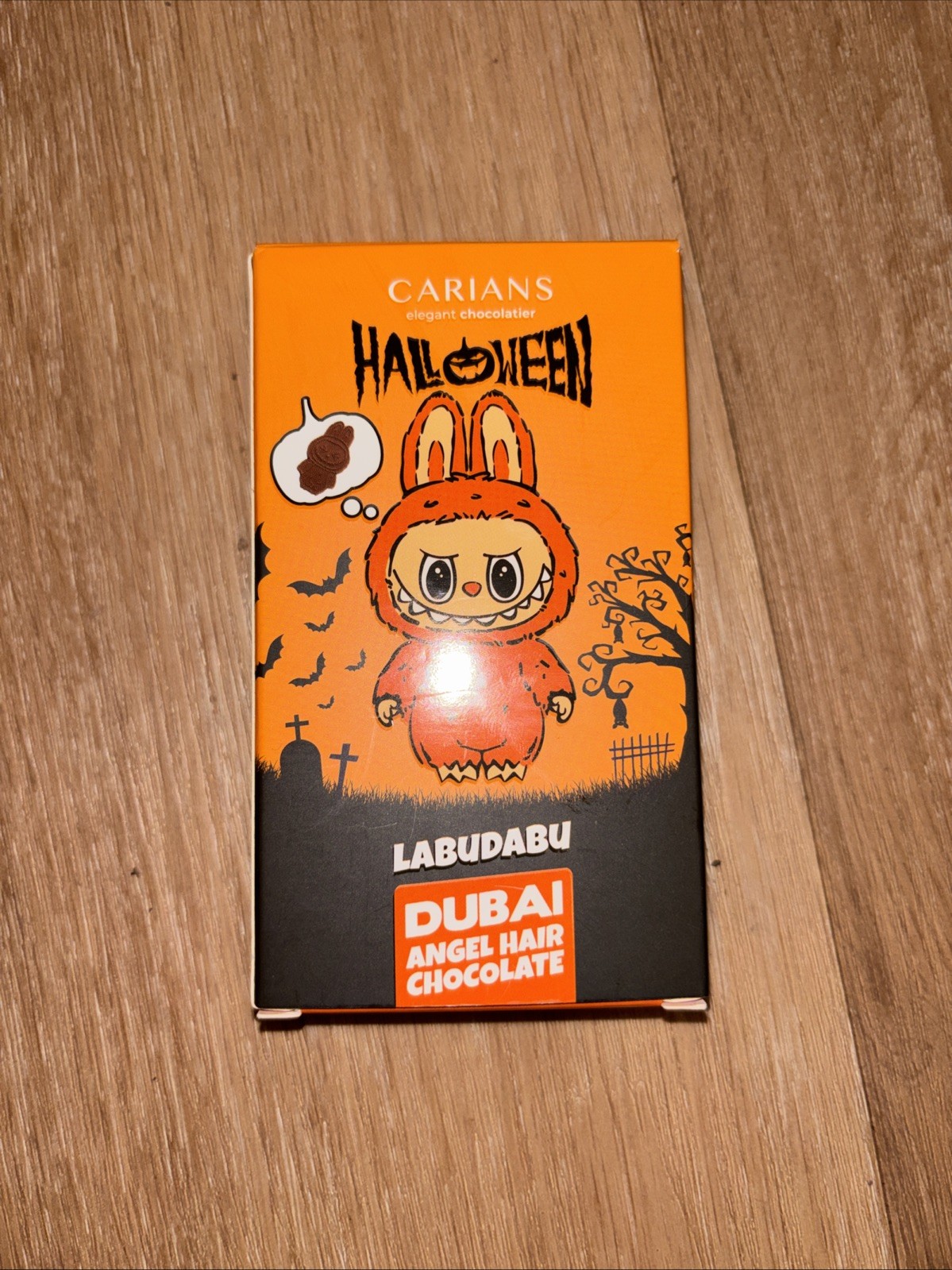 NEW Labubu Labudabu Halloween Exclusive Dubai, Angel Hair Chocolate Carians￼￼