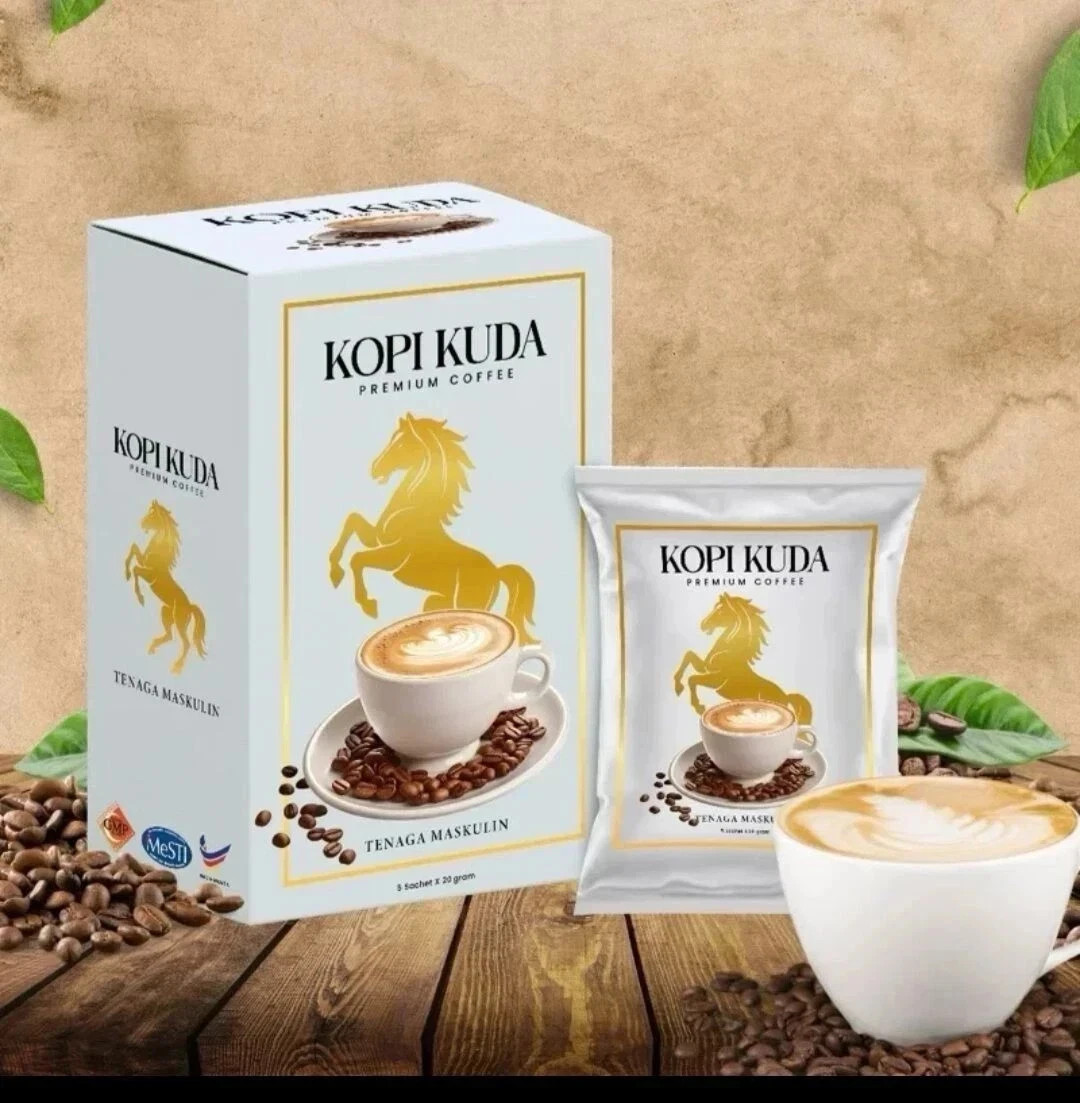 kopi kuda edition premium 1 box 5 sachets of 20g
