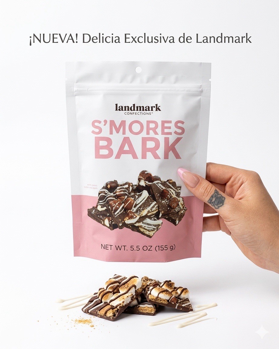 Landmark Confections S’mores Bark, Colossal Clusters, Pretzel Bark Assortment