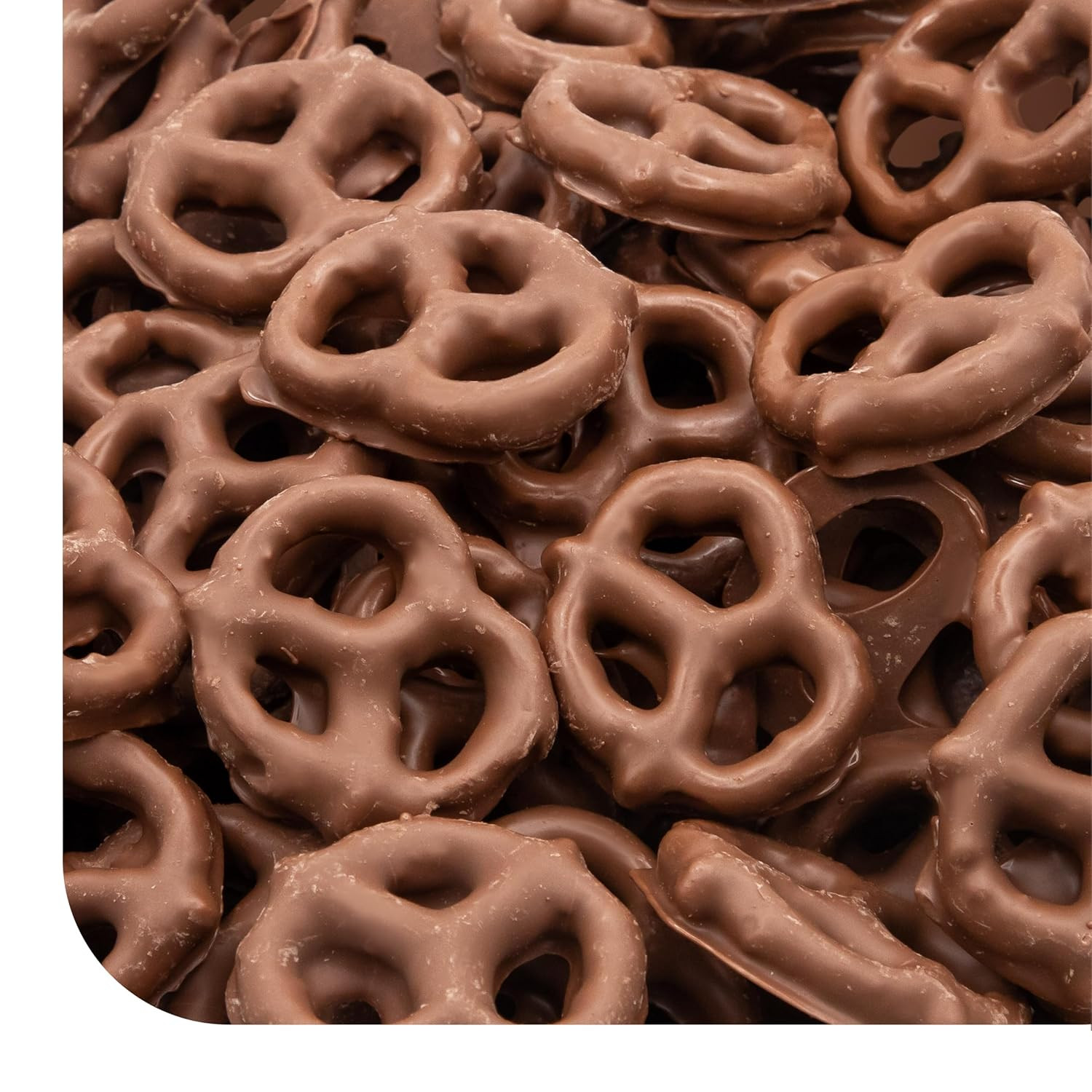 Milk Chocolate Pretzels – 5 Pound Bulk Pack – Chocolate-Covered Pretzels for Off