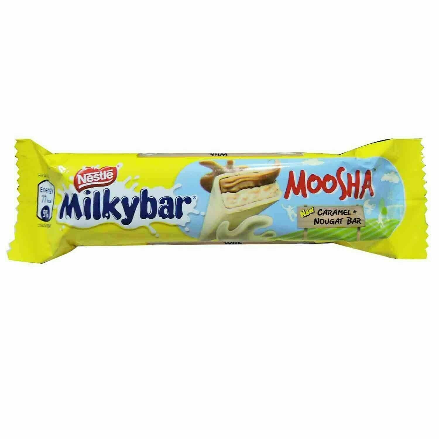 NESTLE MILKYBAR MOOSHA | NESTLE | EXOTIC SNACKS | RARE SNACK, 15 UNITS, EACH 20G