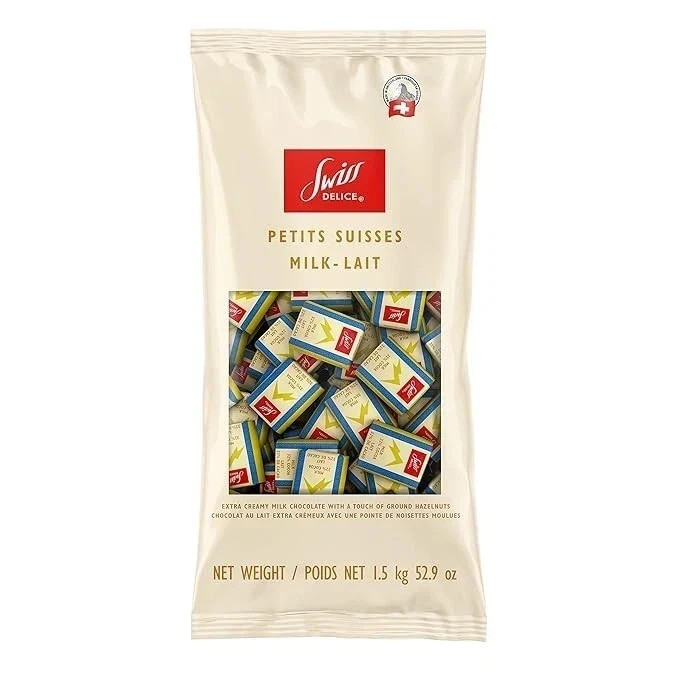 Swiss Delice Extra Creamy Milk Chocolate – 1500g – FREE SHIPPING NO TARIFFE